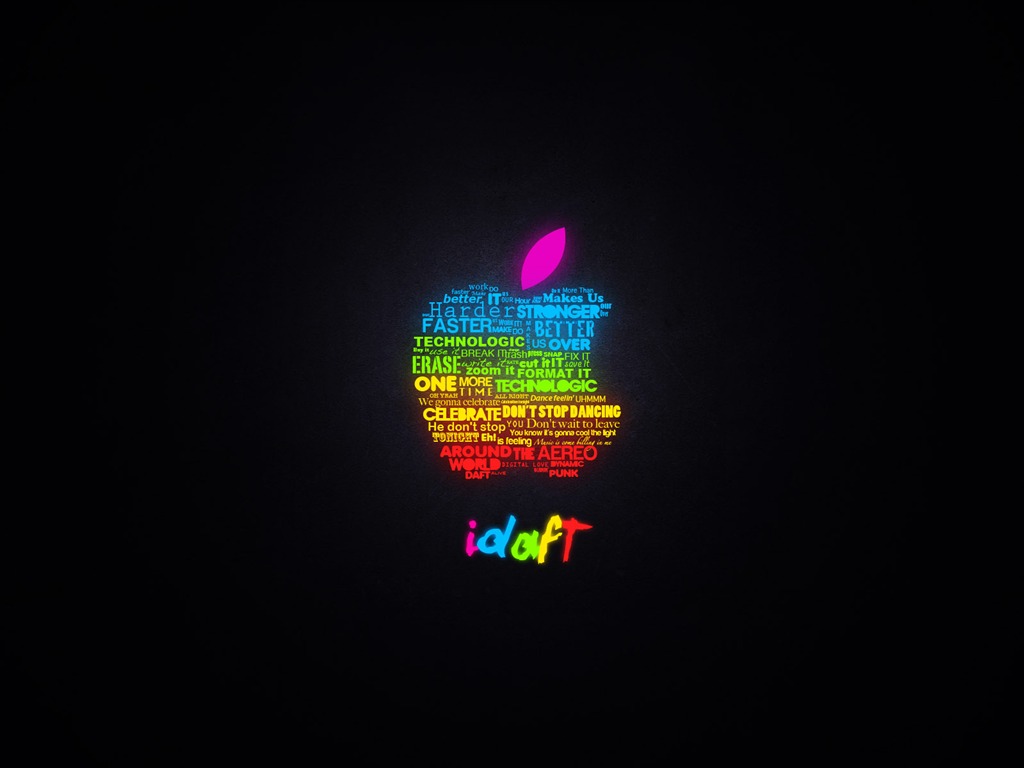 Apple Thema Tapete Album (11) #19 - 1024x768