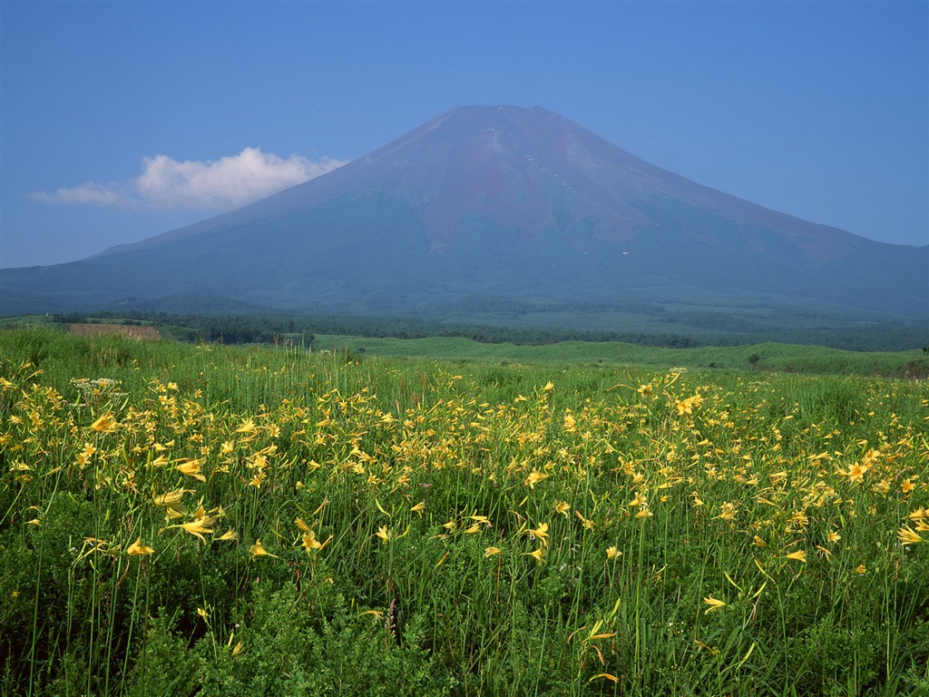 Гора Фудзи, Япония обои (2) #5 - 1024x768