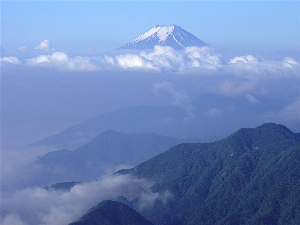 Mont Fuji, papier peint Japon (2) #10 - 1024x768