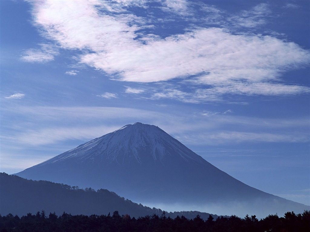 Гора Фудзи, Япония обои (2) #14 - 1024x768