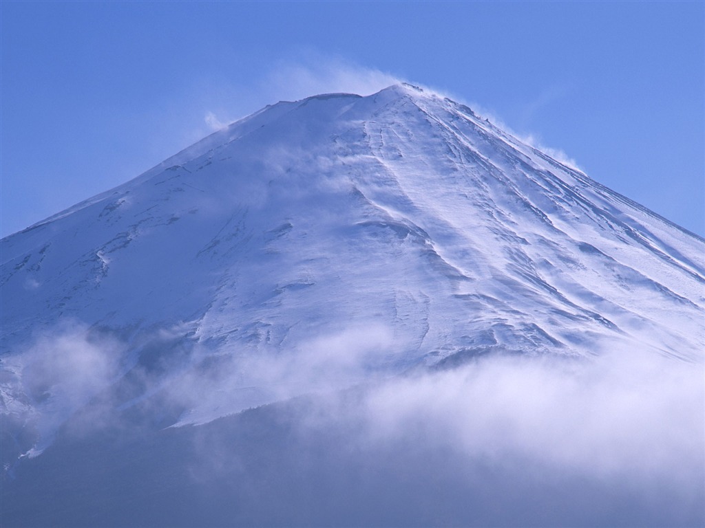 Гора Фудзи, Япония обои (2) #18 - 1024x768