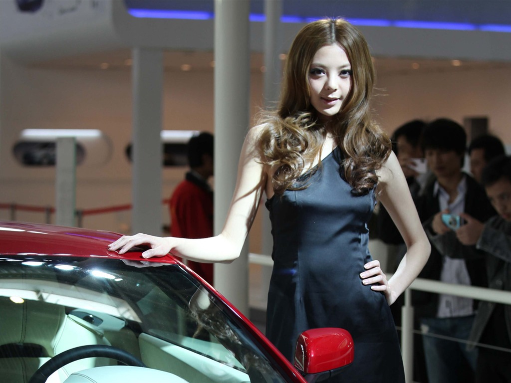 2010 Beijing International Auto Show de beauté (1) (le vent chasse les nuages de travaux) #28 - 1024x768