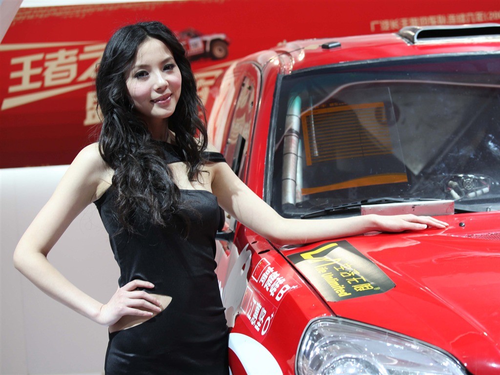 2010 Beijing International Auto Show de beauté (1) (le vent chasse les nuages de travaux) #32 - 1024x768