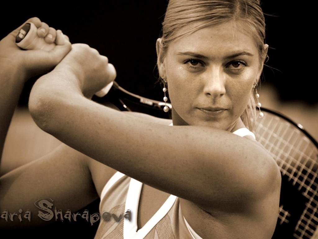 Maria Sharapova hermoso fondo de pantalla #6 - 1024x768