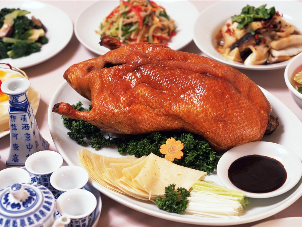 Čínské jídlo kultura tapety (2) #1 - 1024x768