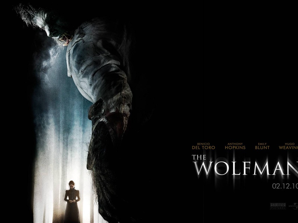 The Wolfman 狼人 电影壁纸6 - 1024x768