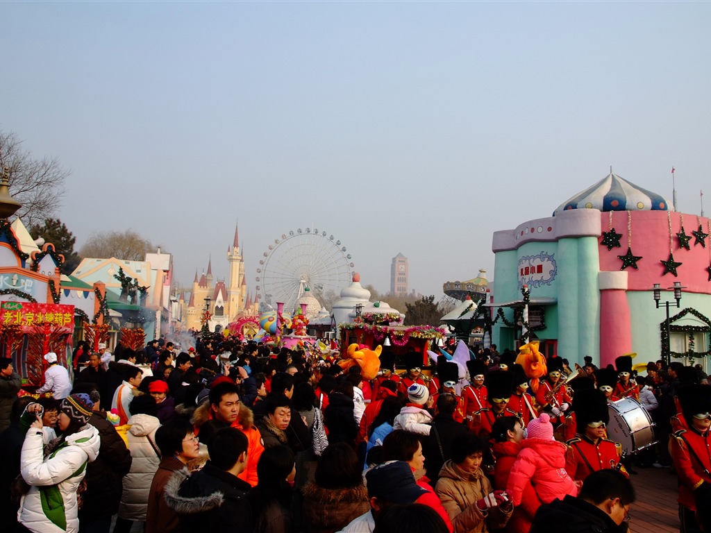 Happy Čínský Nový rok v Pekingu Yang Temple (prutu práce) #4 - 1024x768