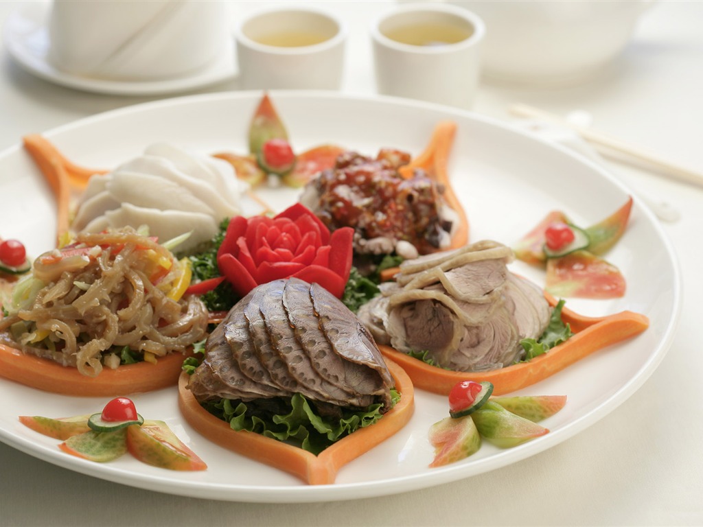 Čínské jídlo kultura tapety (3) #9 - 1024x768