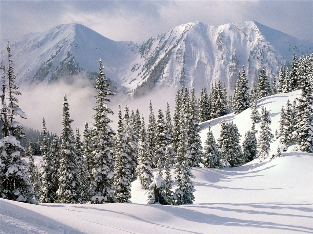 雪山雪景合集 壁纸(一)2 - 1024x768