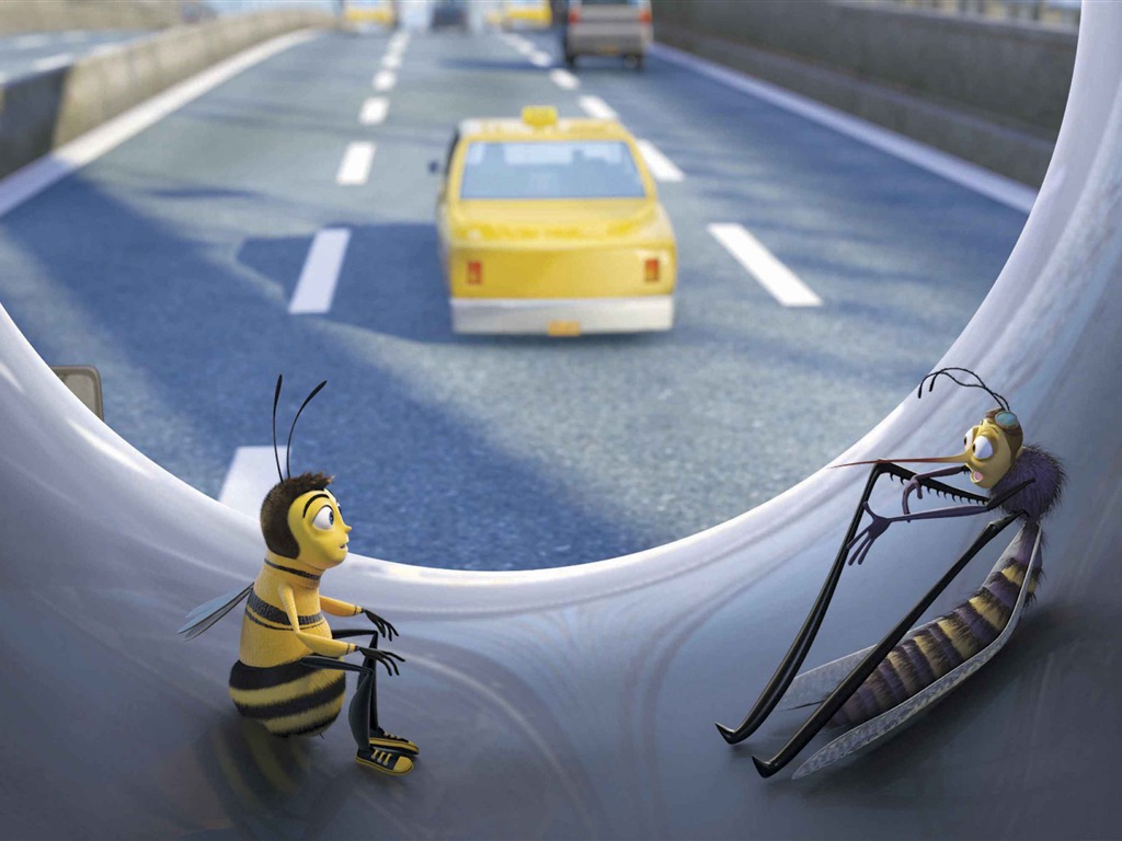 Bee Movie HD wallpaper #8 - 1024x768
