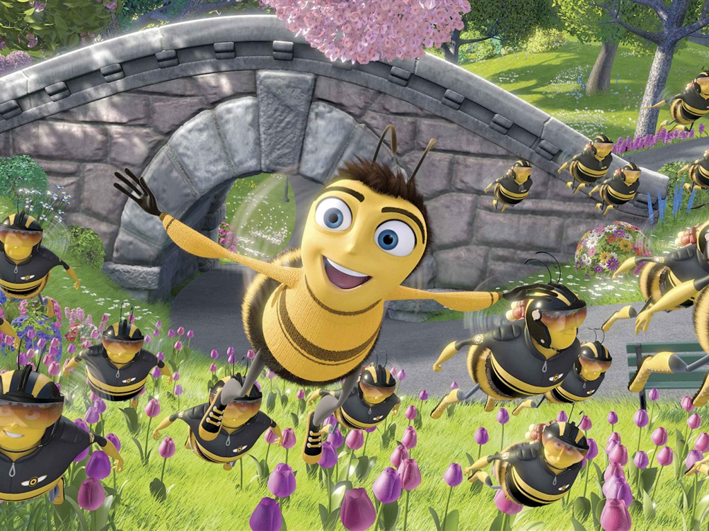 Bee Movie 蜜蜂总动员 高清壁纸11 - 1024x768