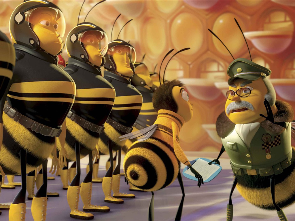 Bee Movie 蜜蜂总动员 高清壁纸14 - 1024x768