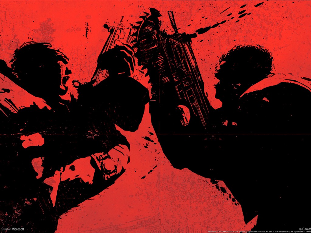 Gears of War 2 fonds d'écran HD (1) #4 - 1024x768