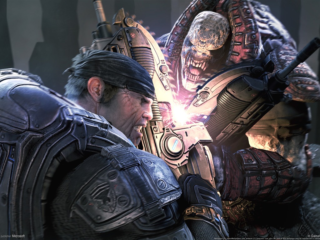 Gears Of War 2 HD tapet (1) #5 - 1024x768