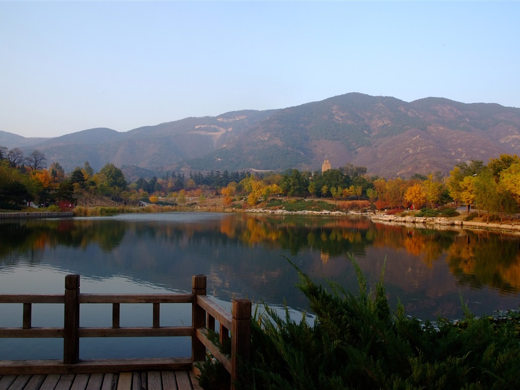 Xiangshan Herbst Garten (Bewehren) #15 - 1024x768