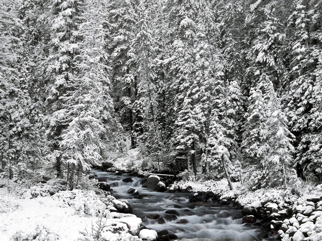 雪山雪景合集 壁纸(三)2 - 1024x768