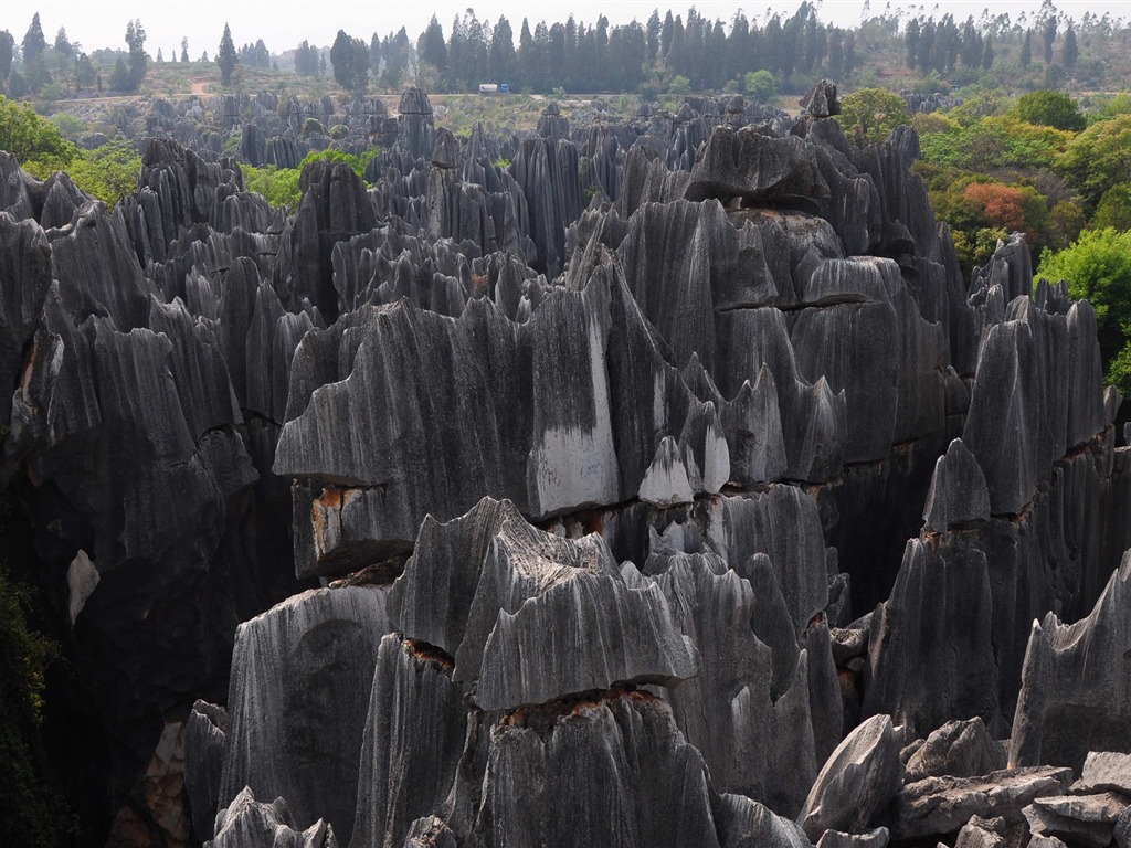 Stone Forest in Yunnan line (1) (Khitan wolf works) #17 - 1024x768