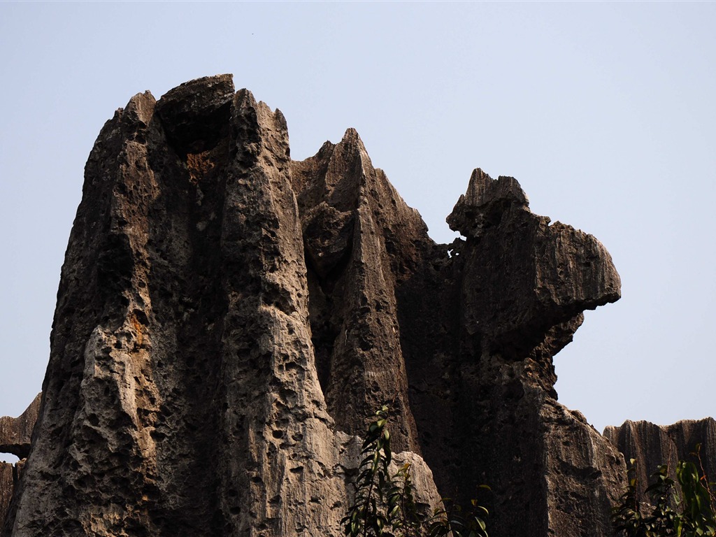 Каменный лес в провинции Юньнань линии (2) (работ киданей волка) #3 - 1024x768
