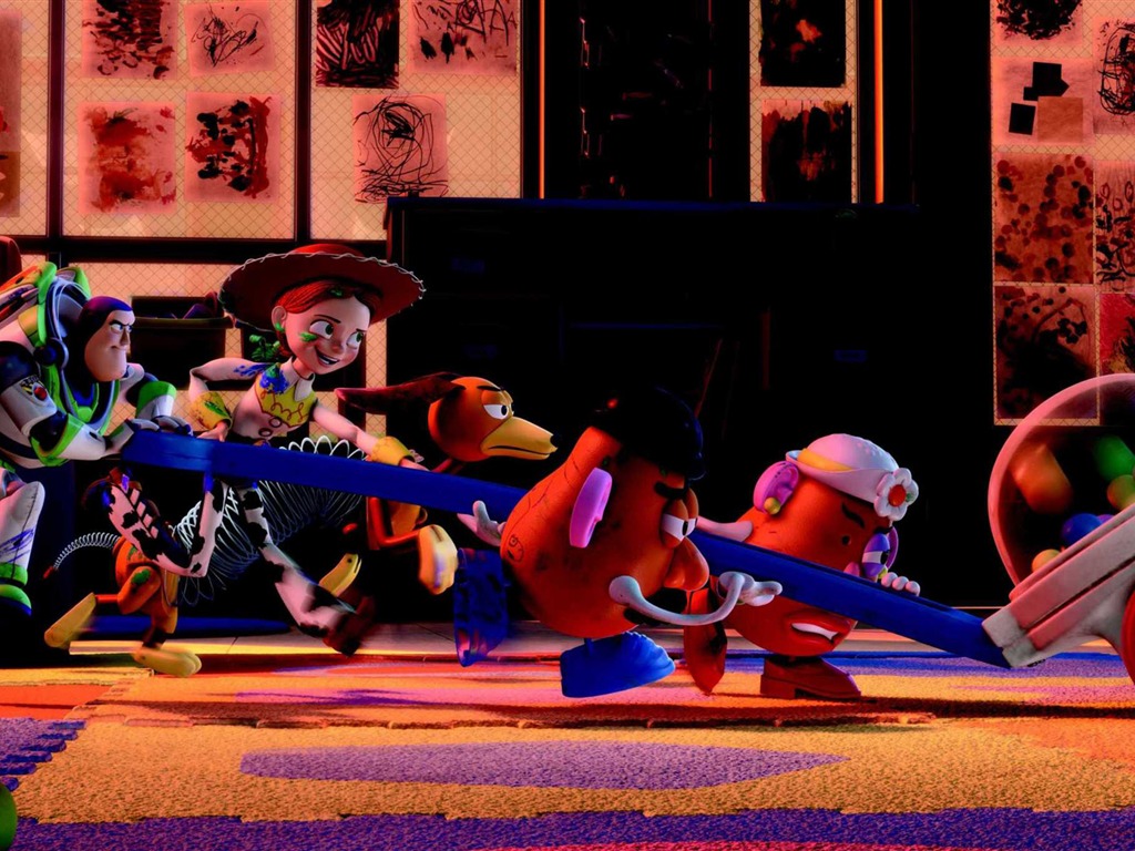 Toy Story 3 fonds d'écran HD #13 - 1024x768