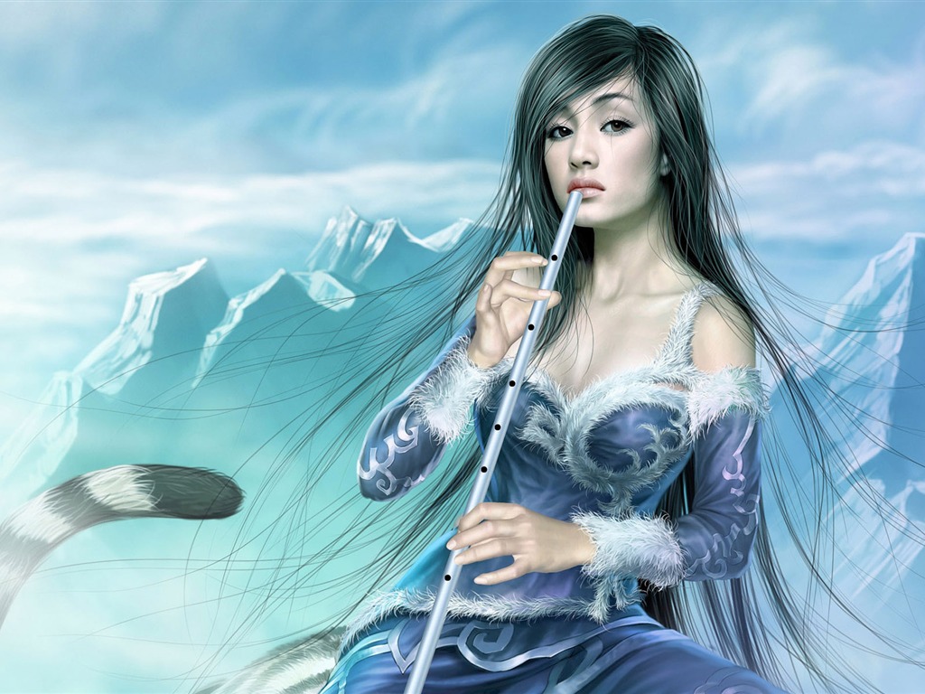 TangYuehui CG HD Wallpapers Works #3 - 1024x768