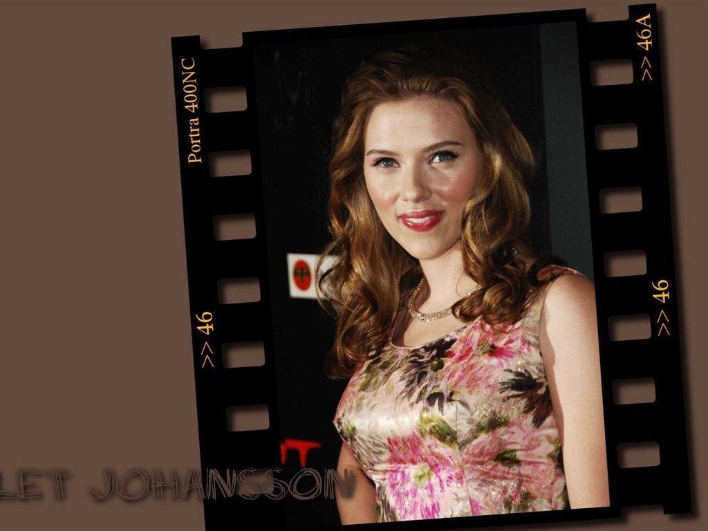 Scarlett Johansson hermoso fondo de pantalla #2 - 1024x768