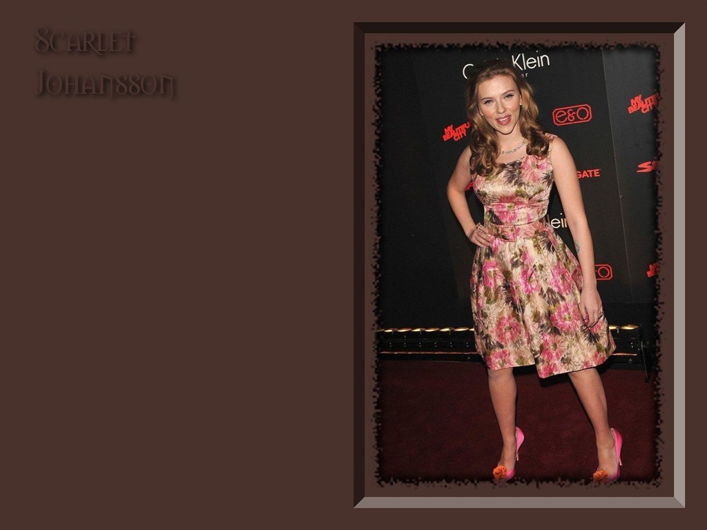 Scarlett Johansson beau fond d'écran #3 - 1024x768