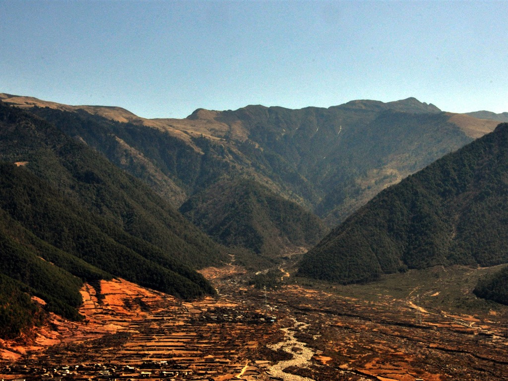 Daliangshan paisaje (3) (antiguo funciona Hong OK) #14 - 1024x768