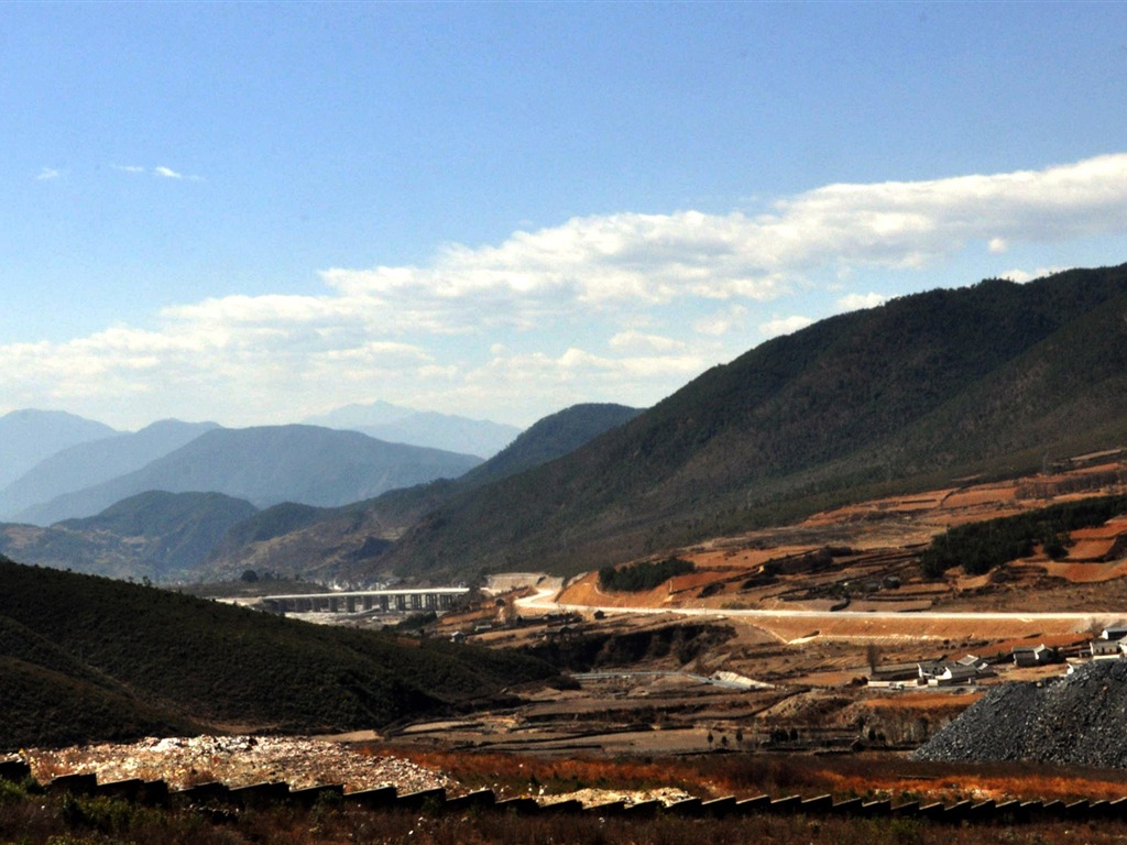 Daliangshan paisaje (3) (antiguo funciona Hong OK) #16 - 1024x768