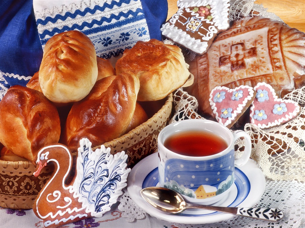 Russian type diet meal wallpaper (2) #20 - 1024x768