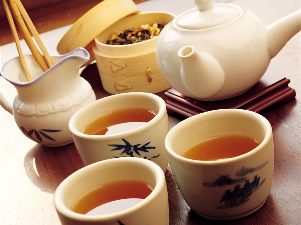 Tea wallpaper (1) #19 - 1024x768