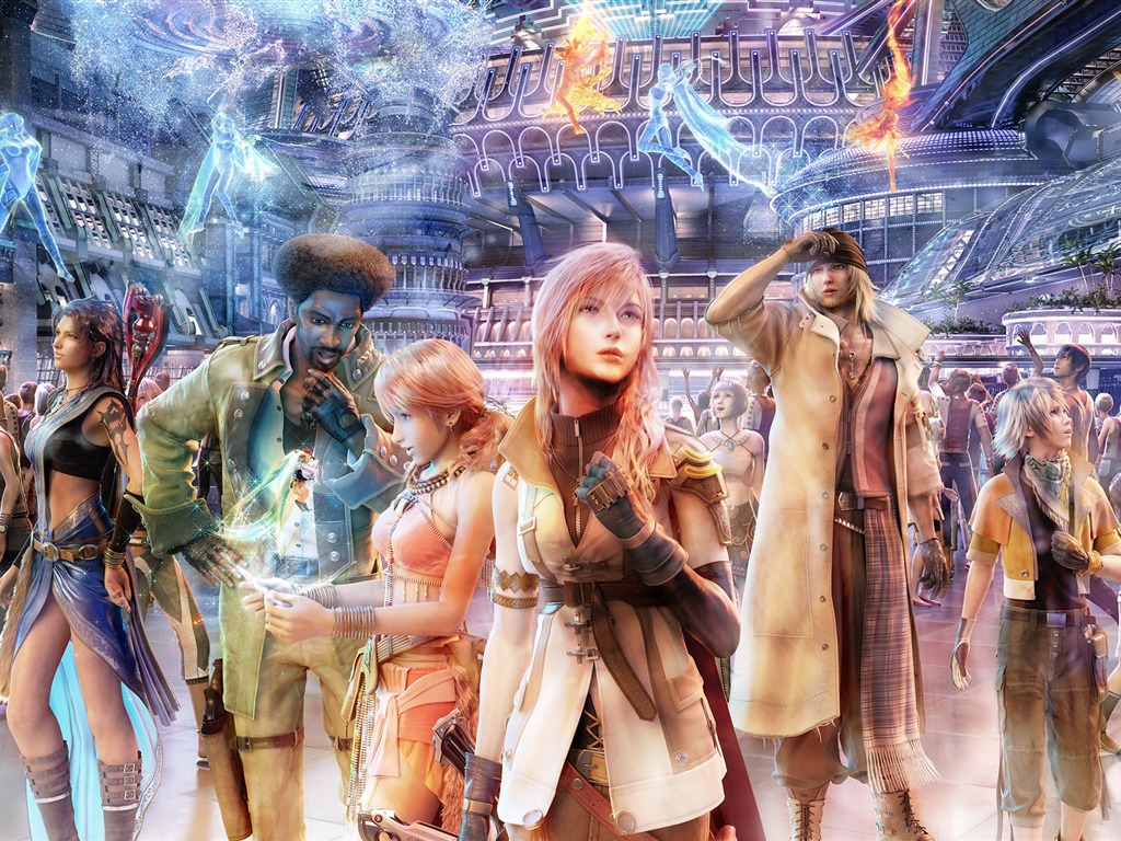 Final Fantasy álbum de fondo de pantalla (4) #1 - 1024x768
