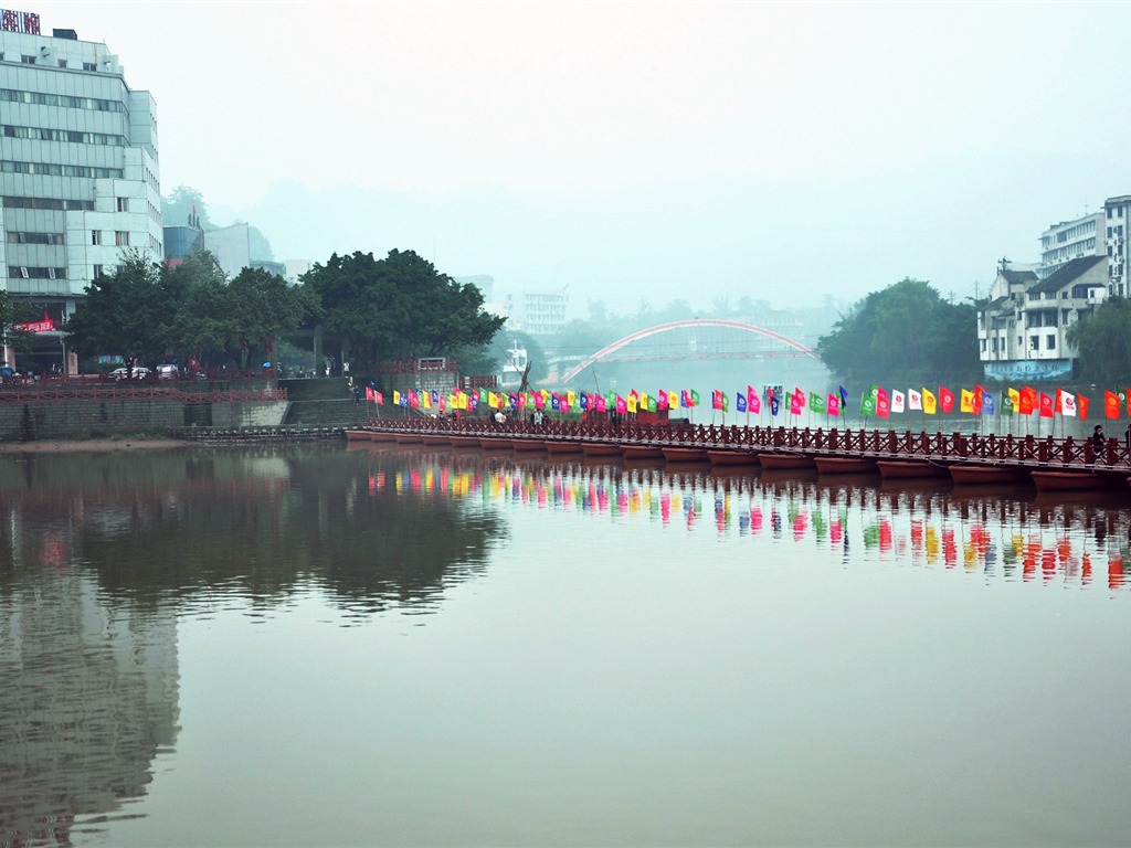 Leshan Five-scenery (old Kang OK works) #8 - 1024x768