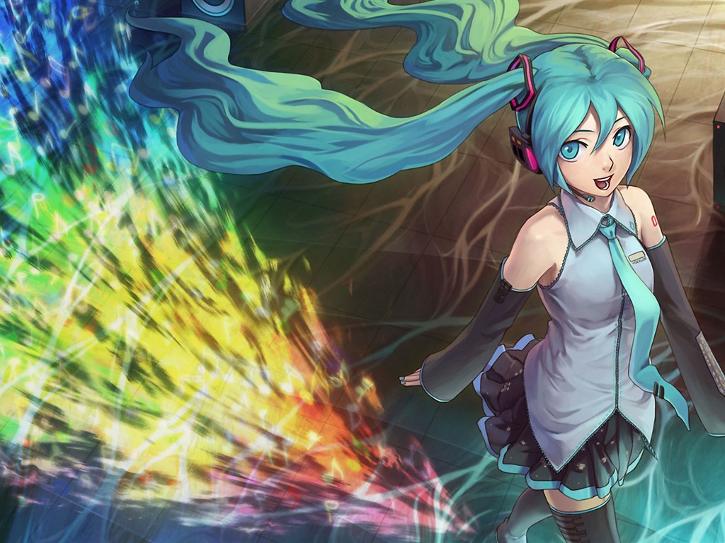 Hatsune next series wallpaper (2) #20 - 1024x768