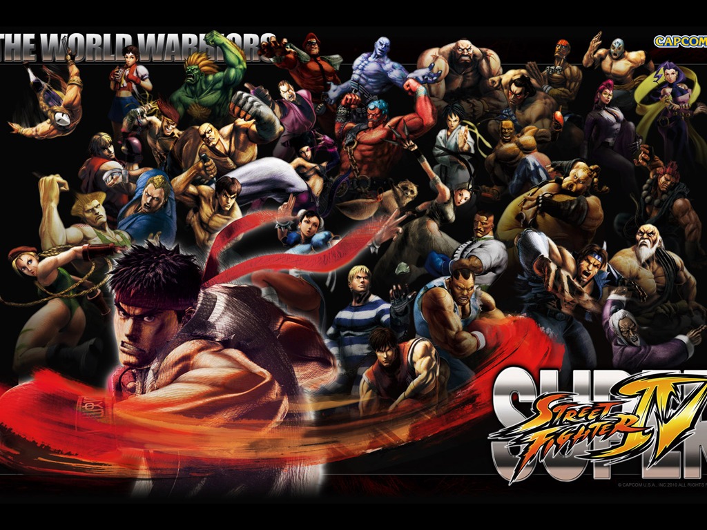 Super Street Fighter 4 Fonds d'écran HD #2 - 1024x768