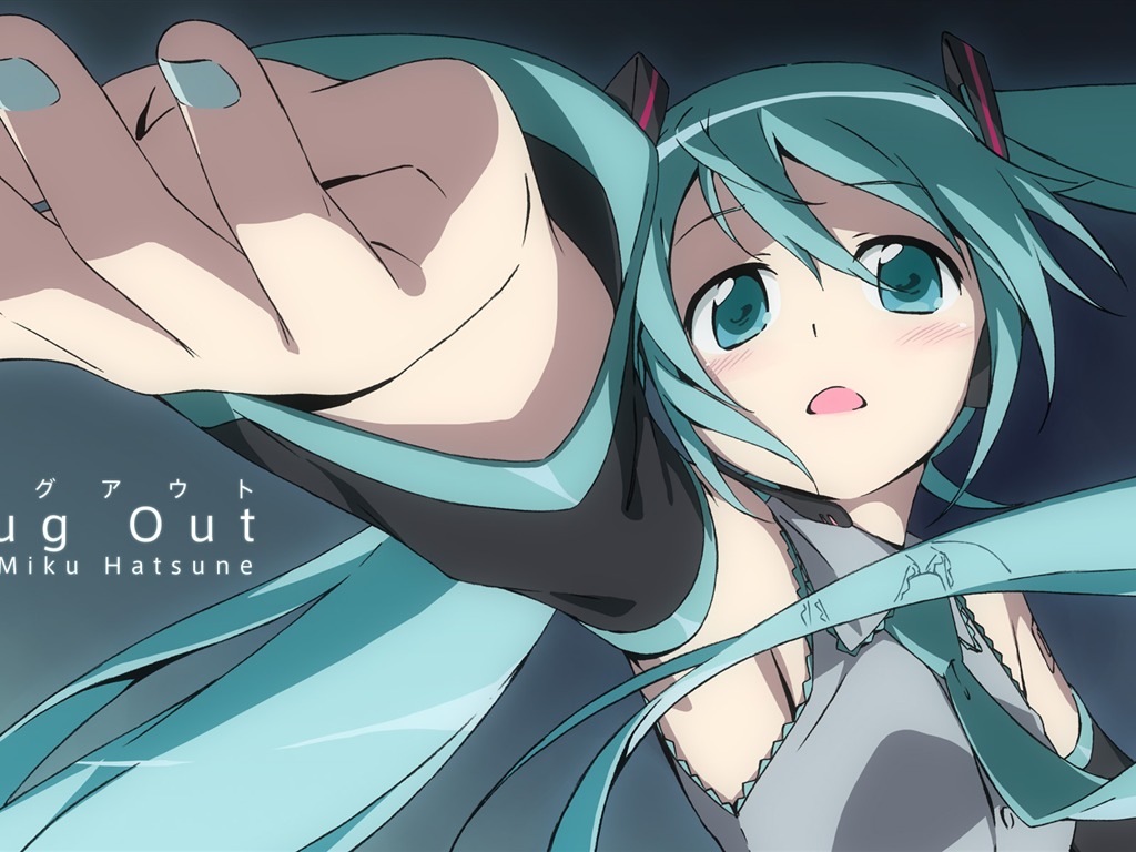 Hatsune next series wallpaper (3) #12 - 1024x768