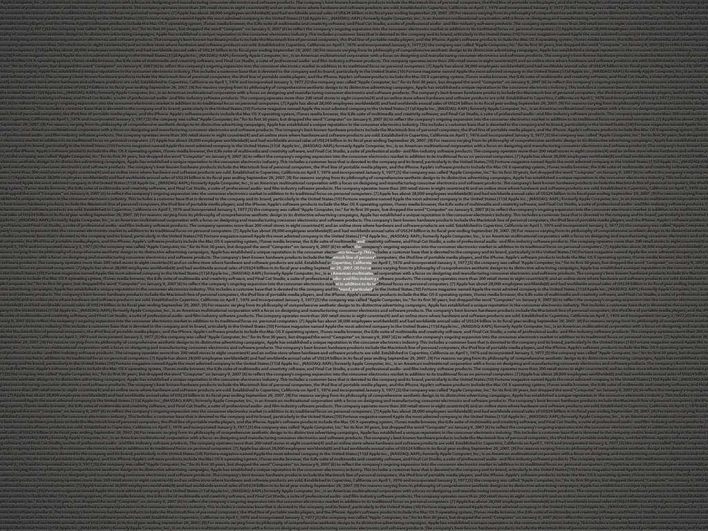 tema de fondo de pantalla de Apple álbum (19) #16 - 1024x768