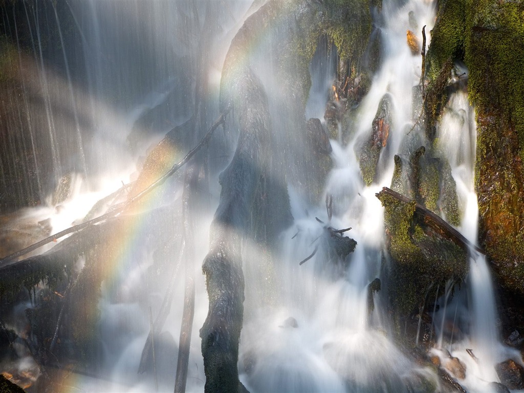 Waterfall-Streams Wallpaper (10) #7 - 1024x768