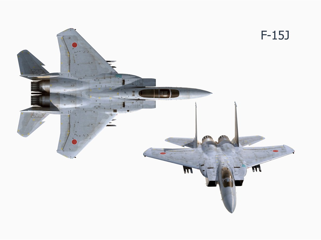 CG wallpaper vojenská letadla #21 - 1024x768