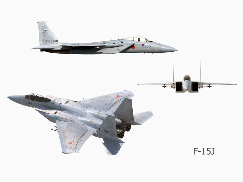 CG wallpaper vojenská letadla #22 - 1024x768