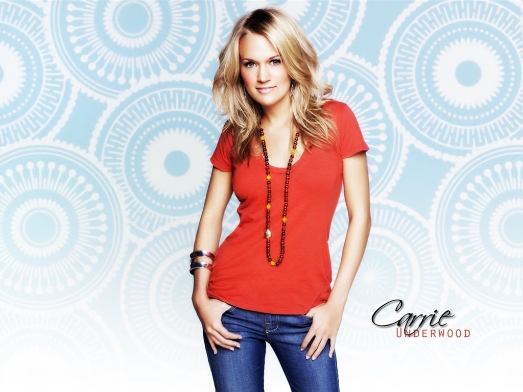 Carrie Underwood hermoso fondo de pantalla #6 - 1024x768