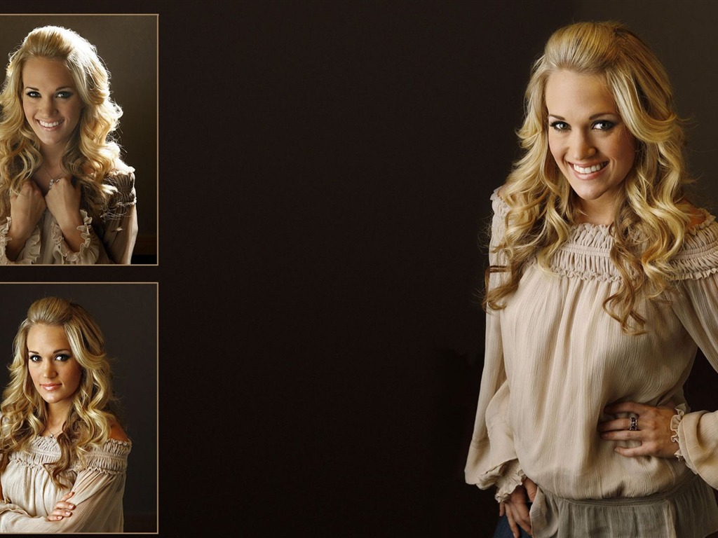 Carrie Underwood krásnou tapetu #9 - 1024x768