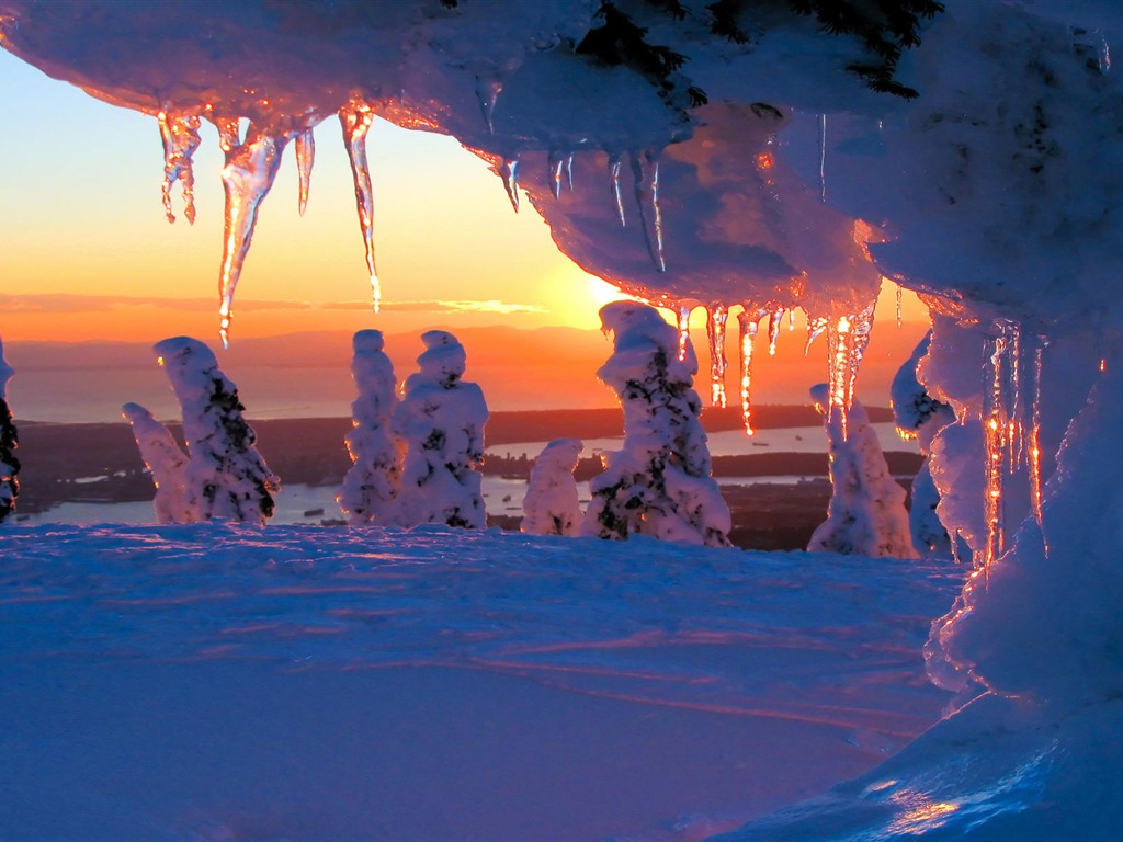 宽屏雪景 壁纸(二)7 - 1024x768