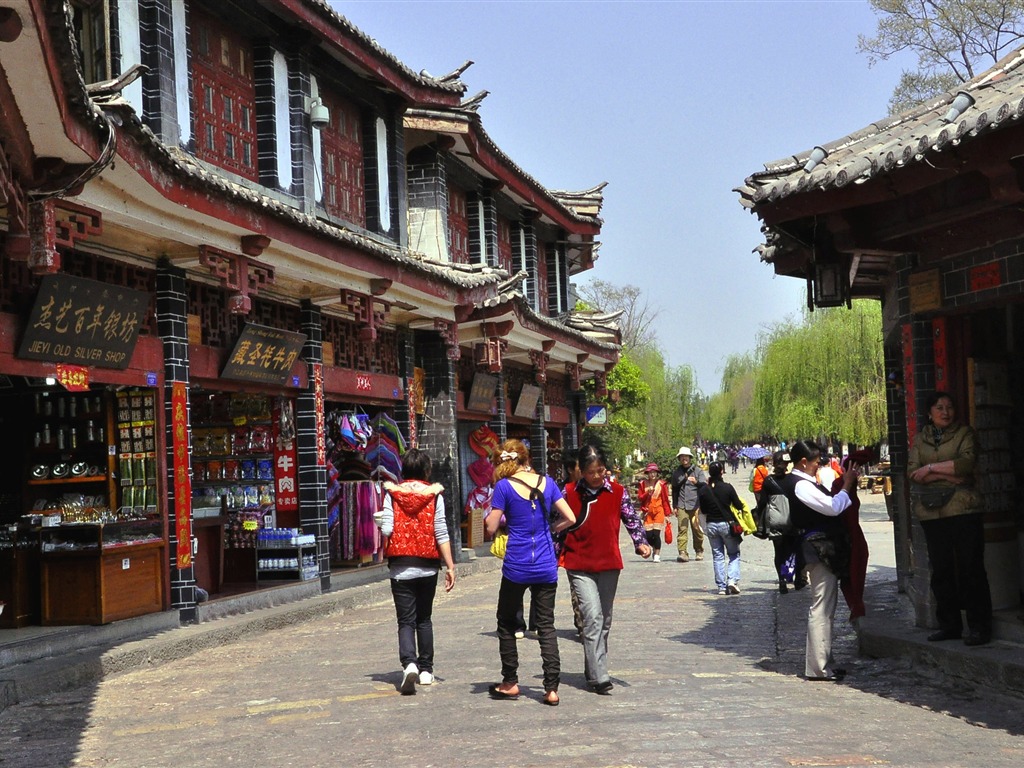 Lijiang ancient town atmosphere (2) (old Hong OK works) #24 - 1024x768