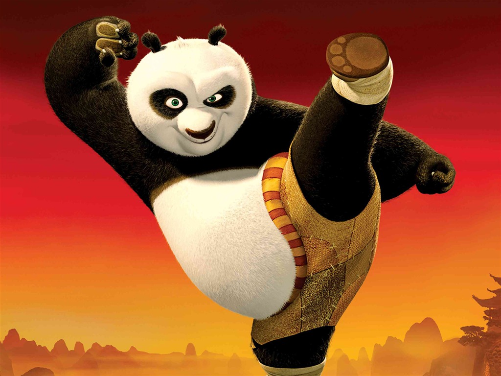 Kung Fu Panda HD обои #2 - 1024x768
