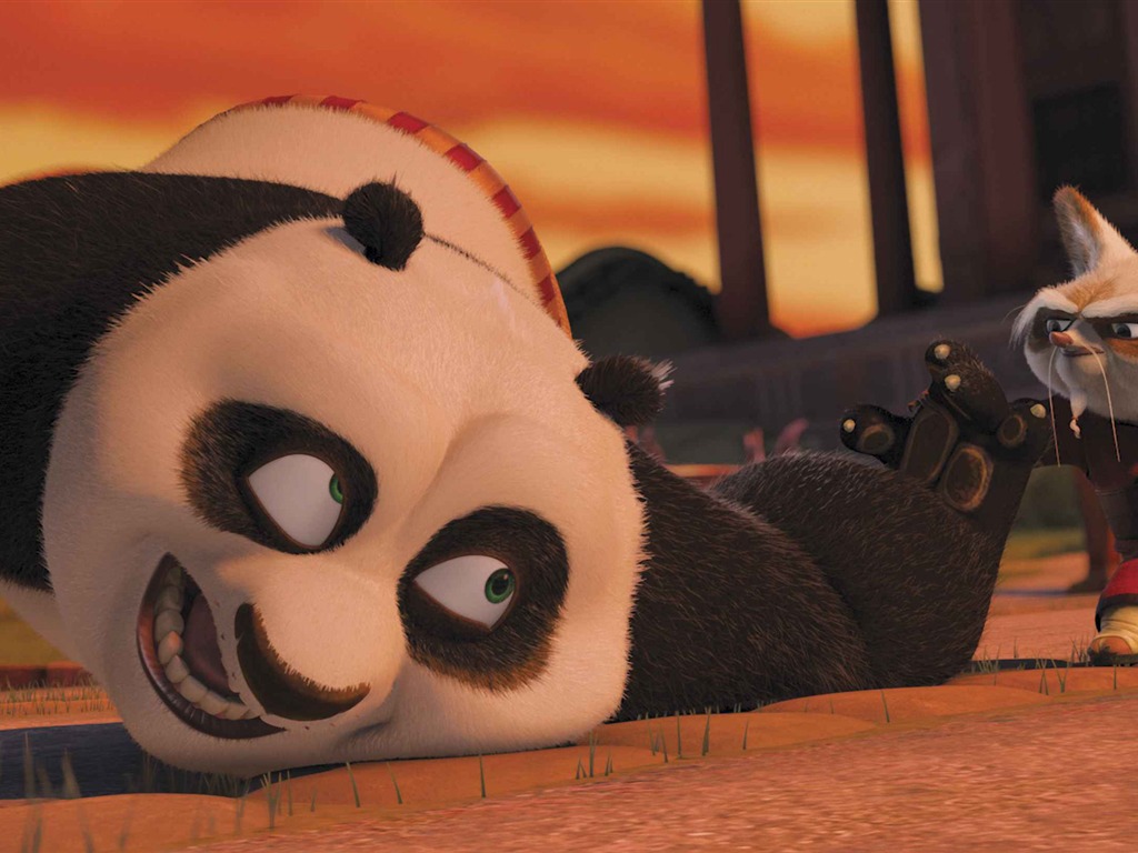 Kung Fu Panda HD обои #9 - 1024x768