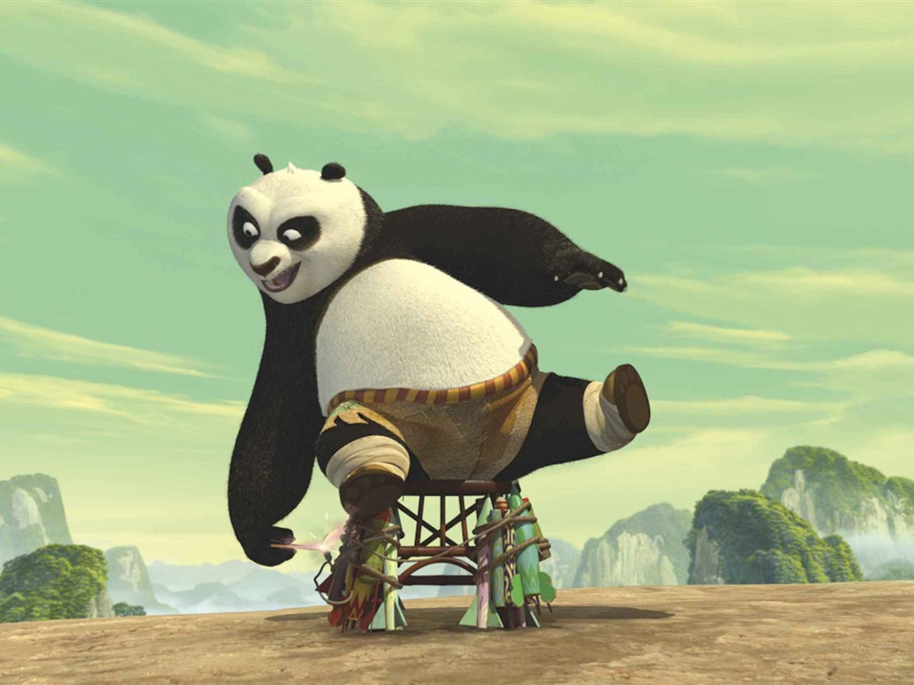Kung Fu Panda HD обои #11 - 1024x768