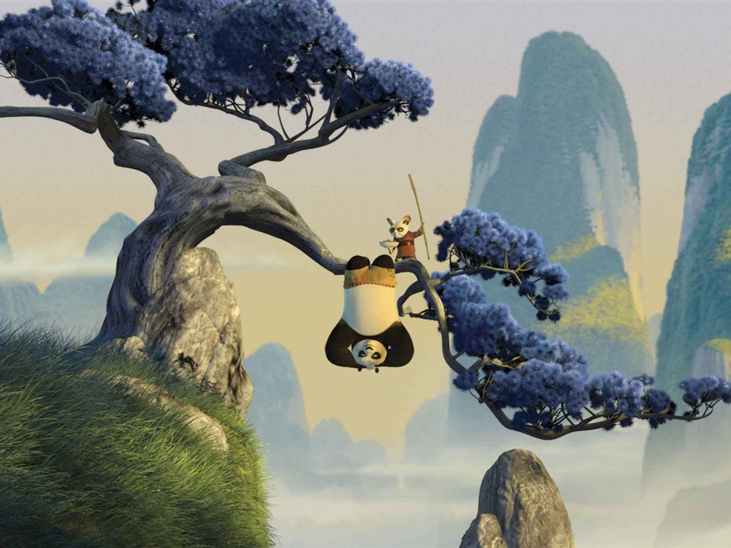 Kung Fu Panda HD обои #15 - 1024x768