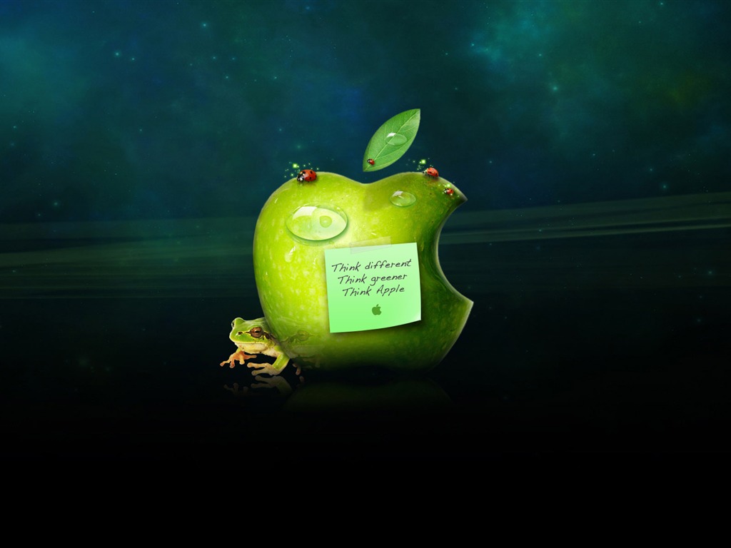 Apple Thema Tapete Album (32) #16 - 1024x768