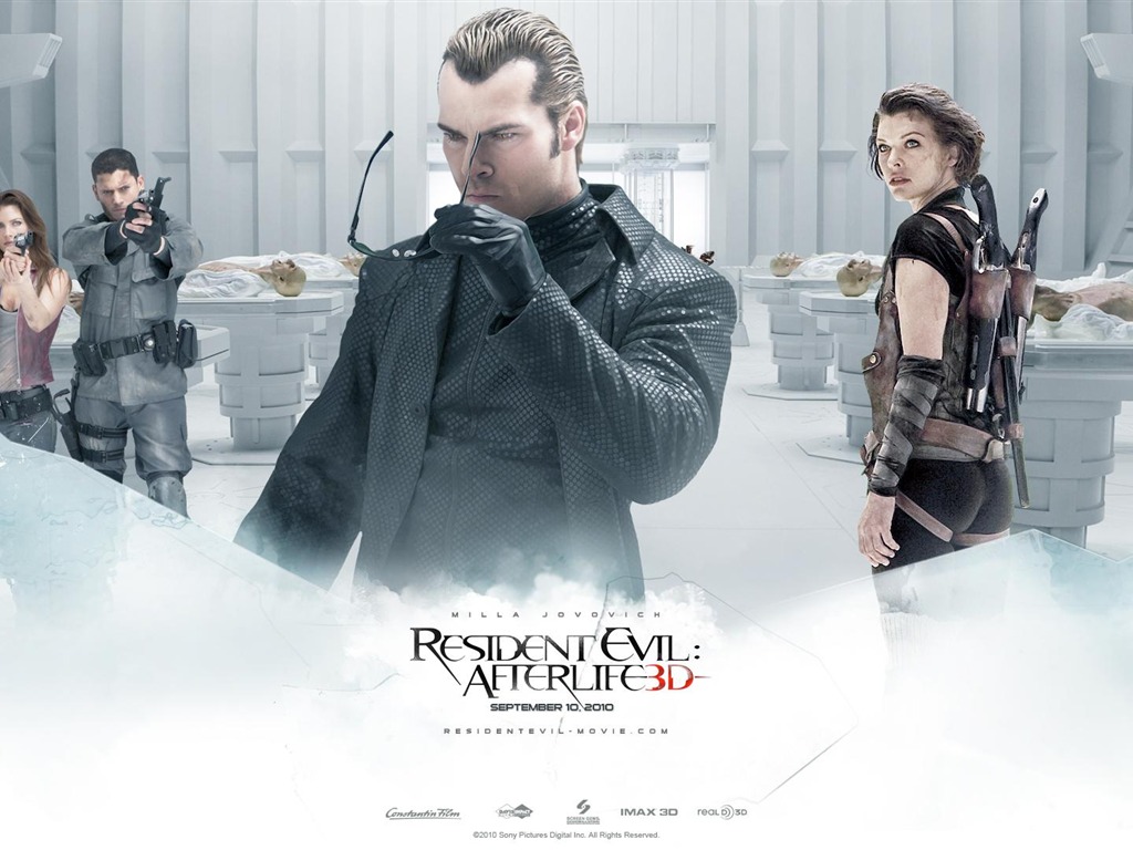 Resident Evil: posmrtný život HD wallpaper #16 - 1024x768