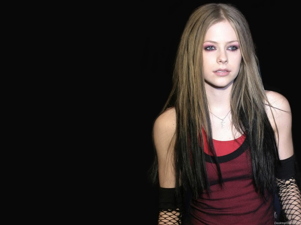 Avril Lavigne beau fond d'écran (3) #21 - 1024x768